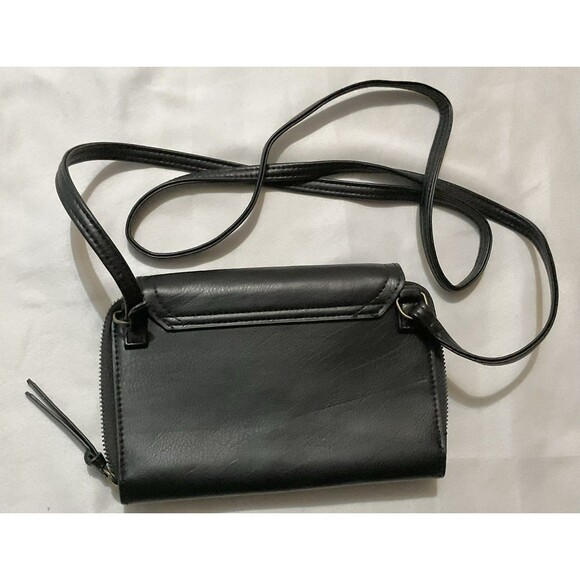 Women's Wallet with Strap, Black - Picture 2 of 6